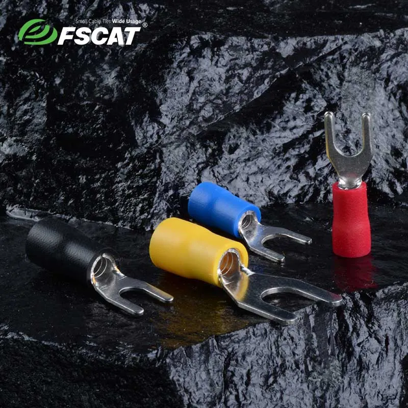 Terminales de horquilla preaislados